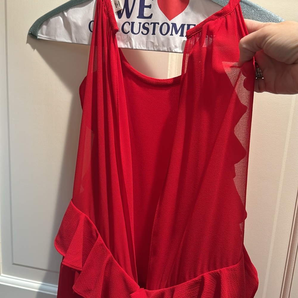 Red Jumpsuit - Picture 3 of 3